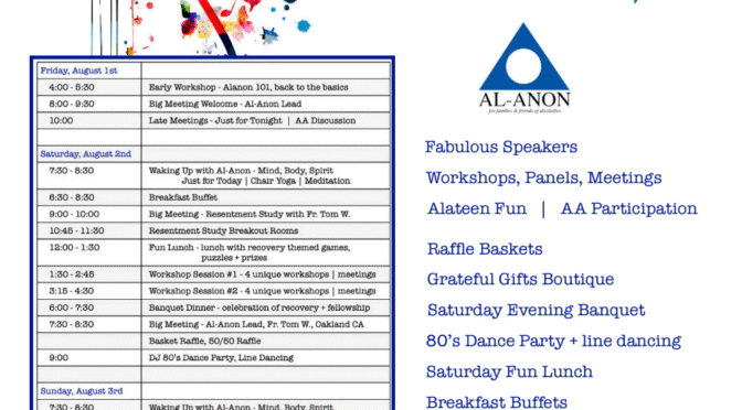 Ohio Area Al-Anon Convention with AA Participation