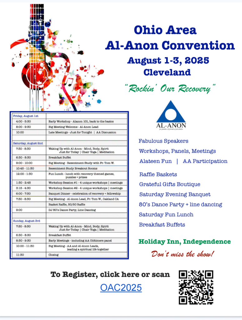 Ohio Area Al-Anon Convention with AA Participation
