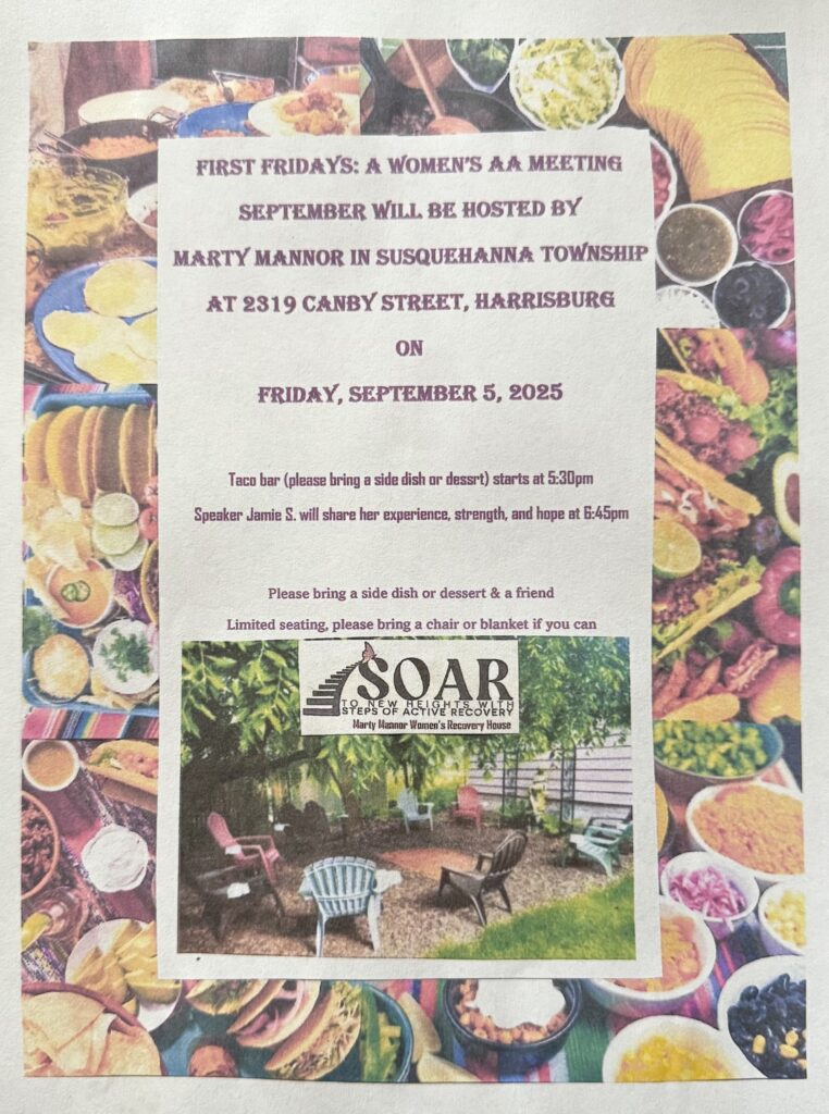 First Fridays: A Women's AA Meeting