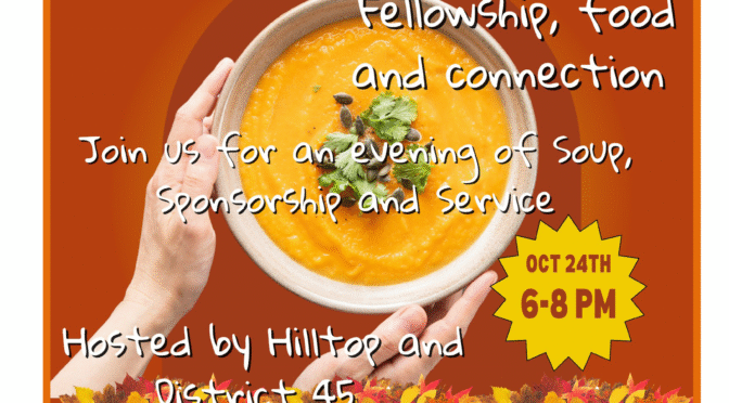 District 45 Serving of Soup