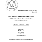 The Hershey Group First Saturday Speaker Meeting