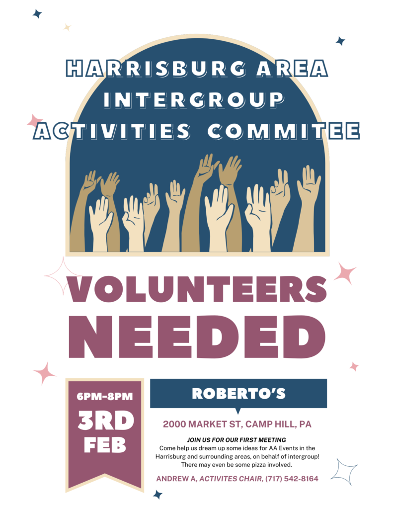 The Activities Committee Needs Volunteers!