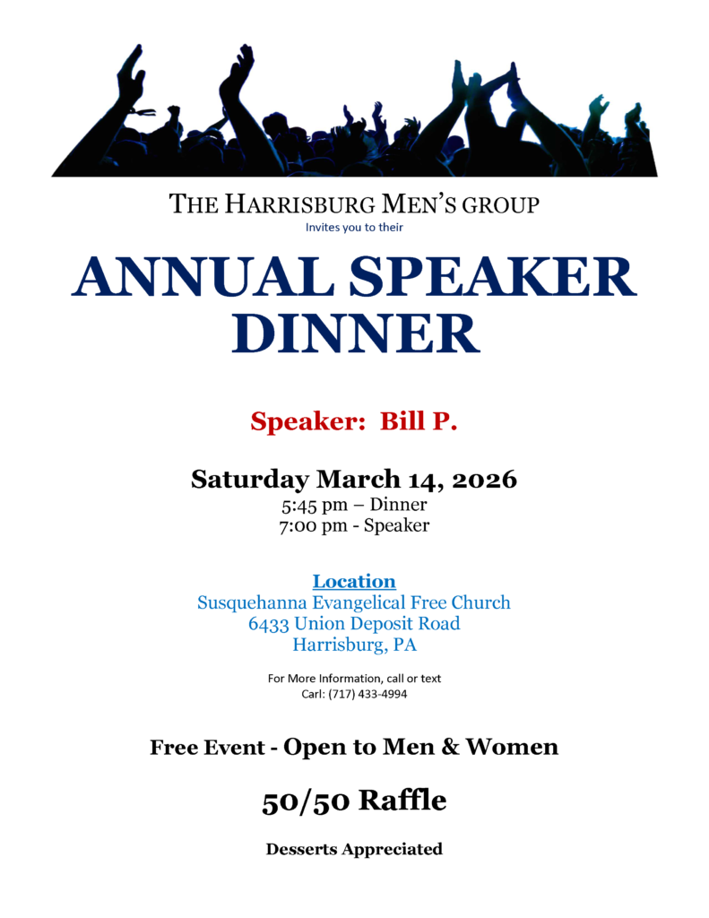 Harrisburg Men's Annual Speaker Meeting