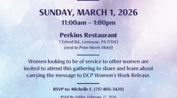 Women's Corrections Comnmittee Brunch