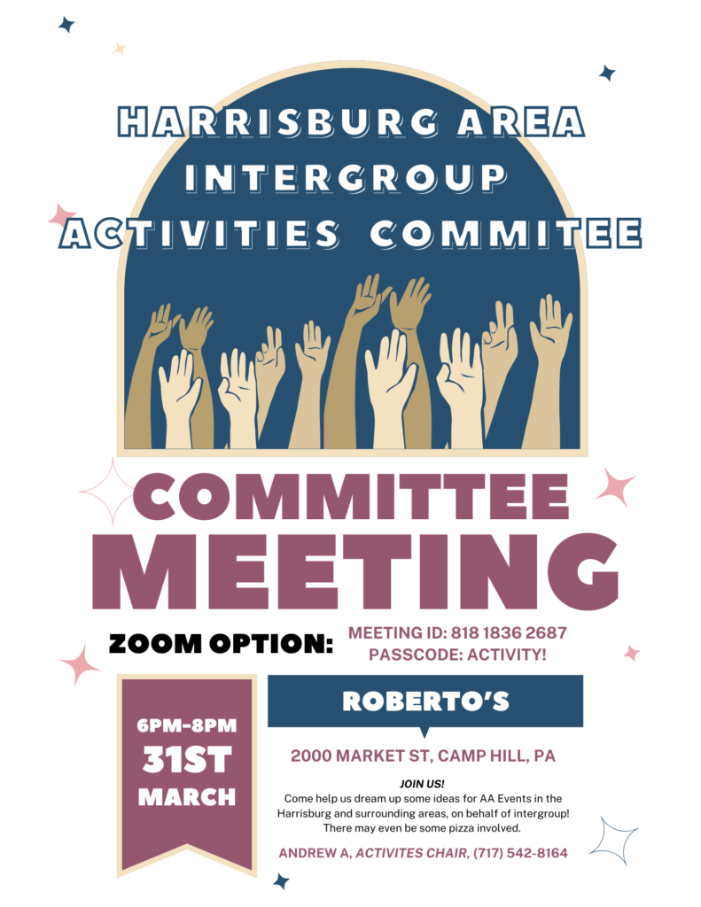 Activities Committee Meeting @ Roberto's