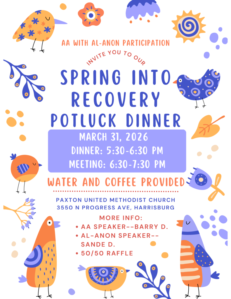 Spring Into Recovery Dinner