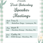 The Hershey Group First Saturday Speaker Meetings