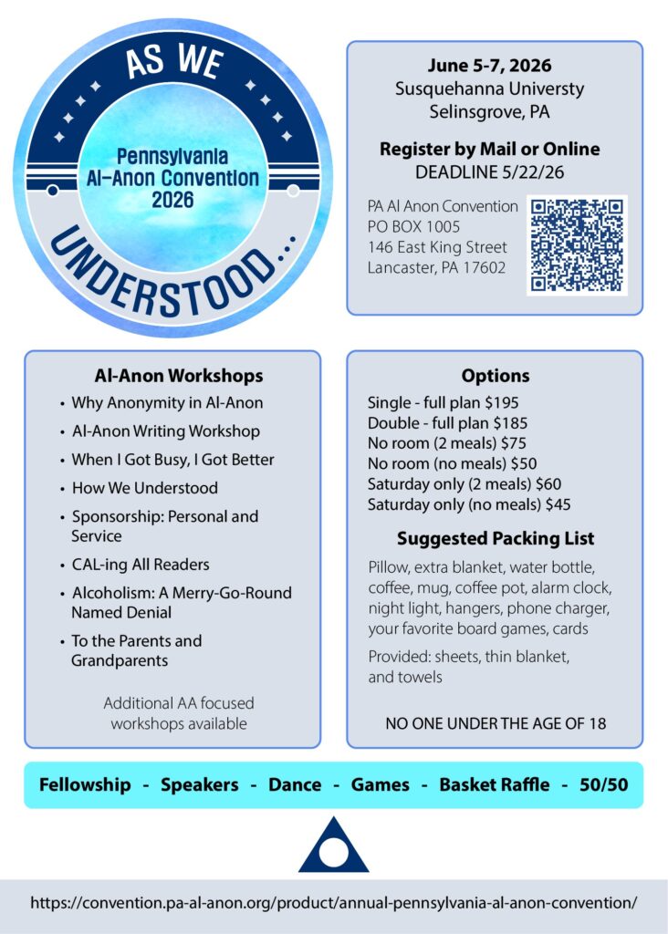 Al-anon Convention Flyer