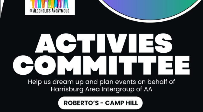 Activites Committee Meetings