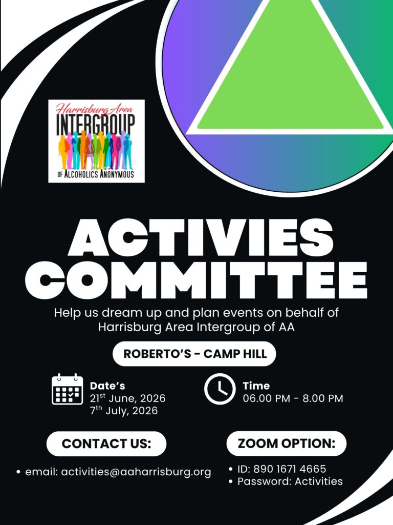 Activites Committee Meetings