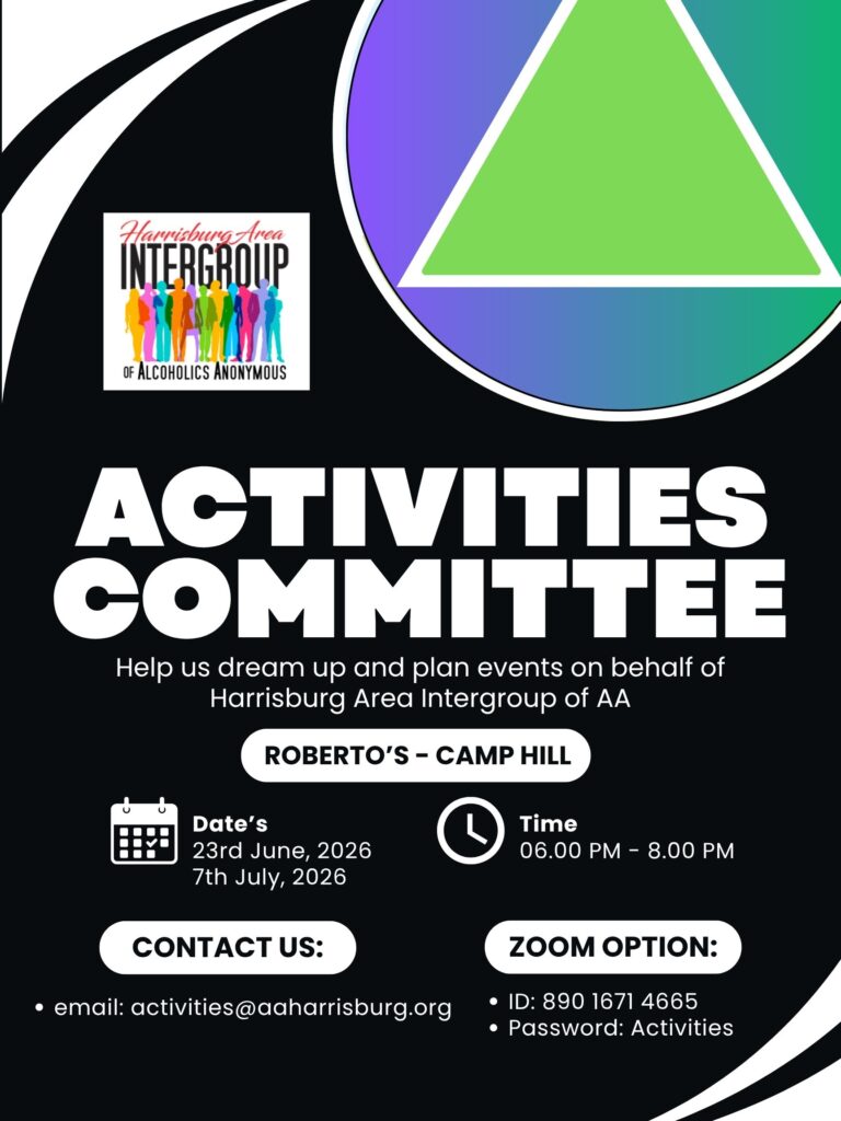The Activities Committee Needs You!