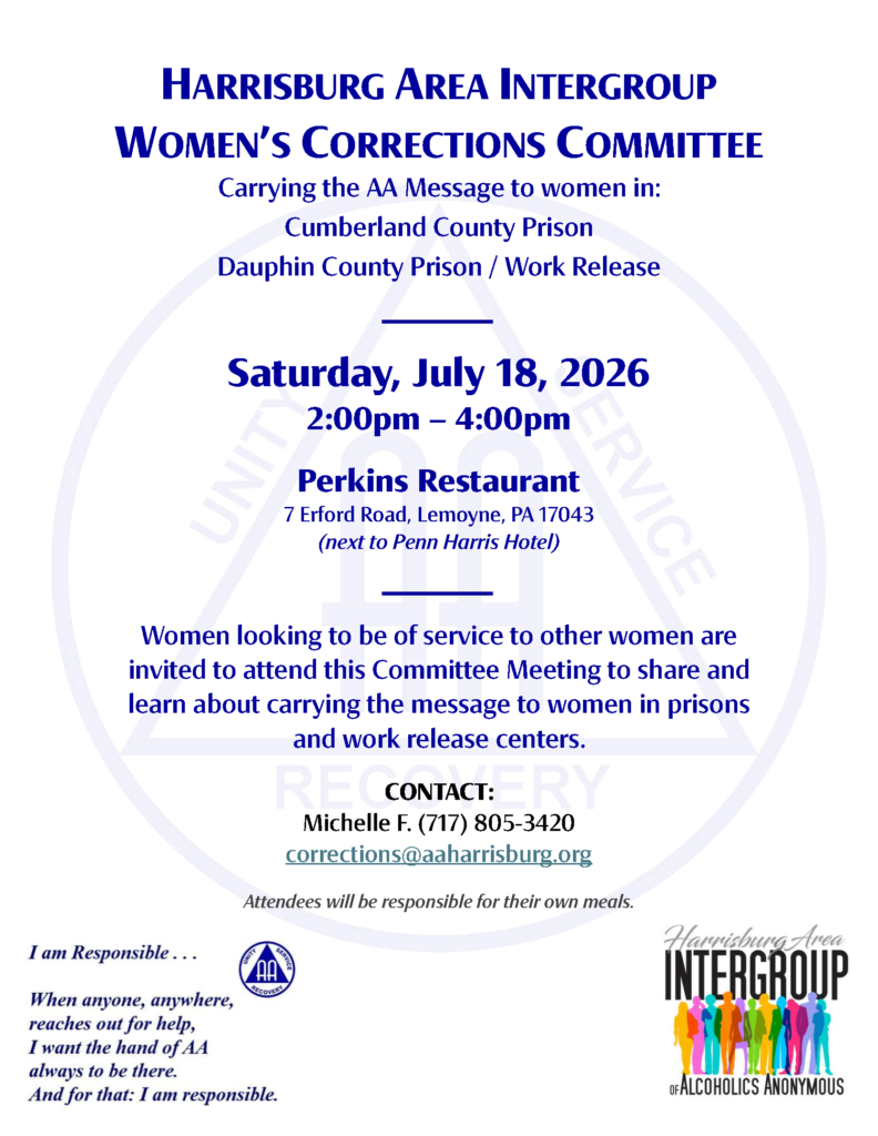 Women's Corrections Committee Meeting