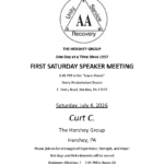 The Hershey Group First Saturday Speaker Meeting