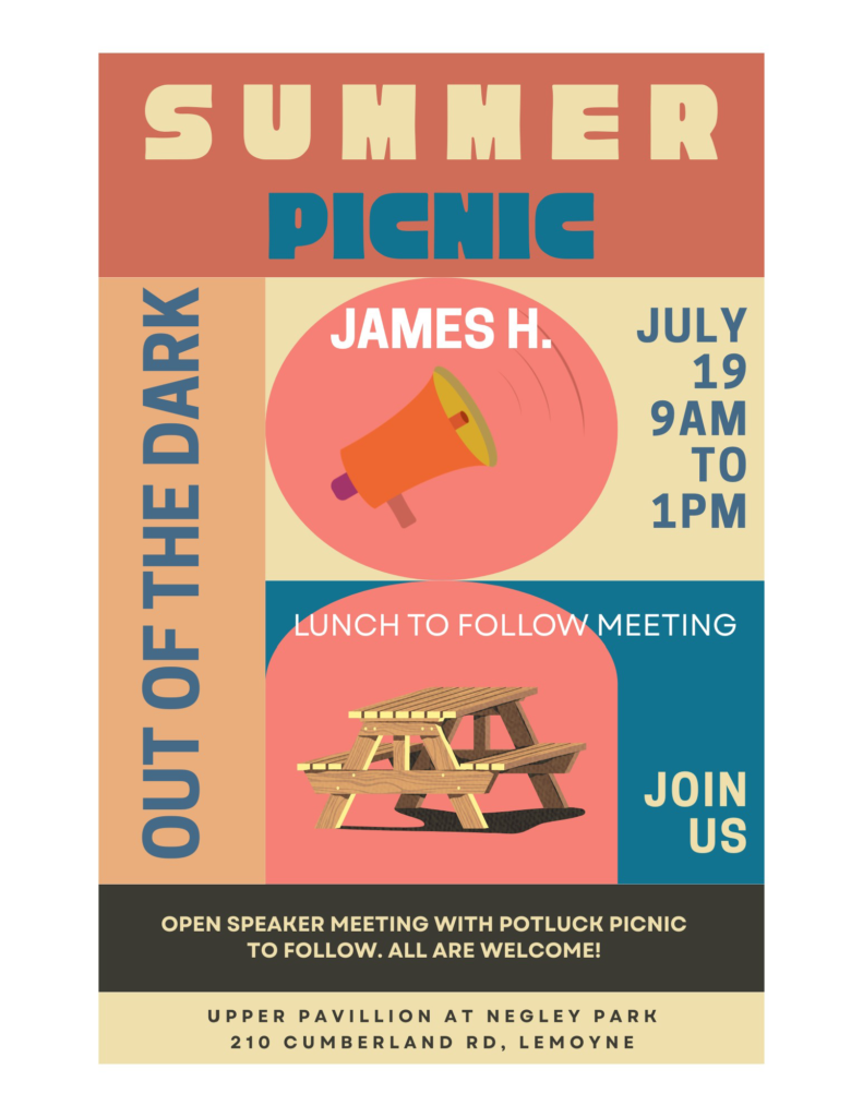 Out of the Dark Summer Picnic