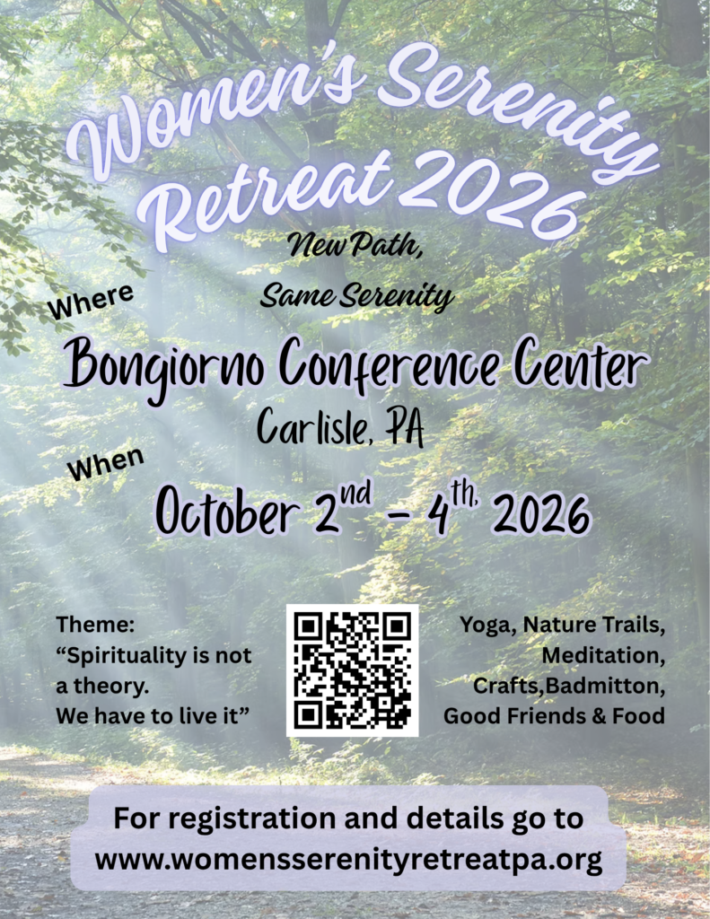 Women's Serenity Retreat 2026