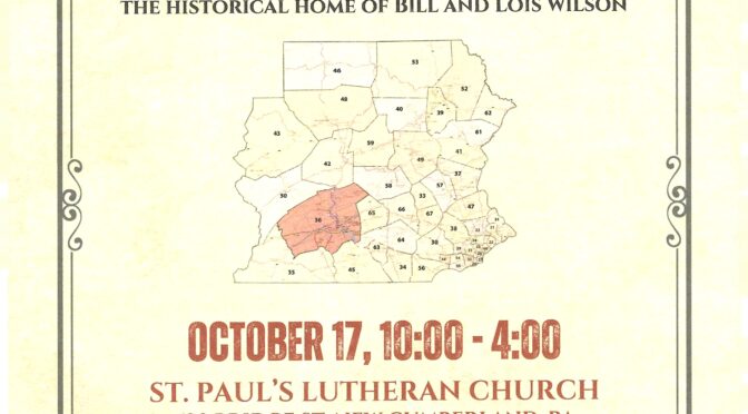 A History of District 36 & Area 59 Presented by Stepping Stones' James T.